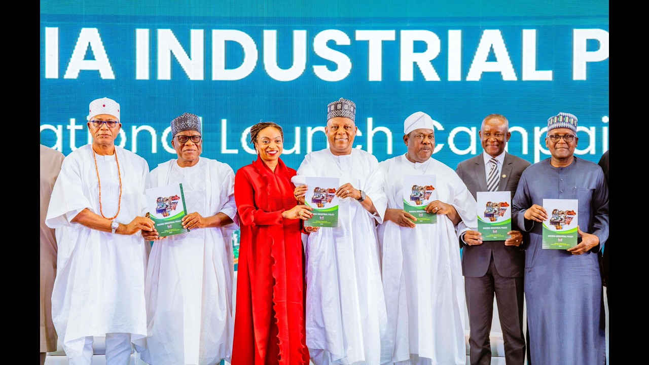 Tinubu unveils Nigeria’s Industrial Policy 2025