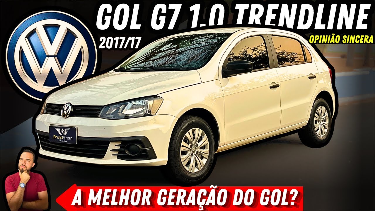 Gol G7 1.0 3 cilindros é BOM ou BOMBA? Pontos positivos, pontos negativos e OPINIÃO SINCERA!