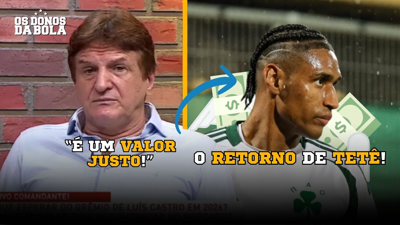 BAIDEK FALA SOBRE TET&Ecirc; E NOVA GEST&Atilde;O! | 
