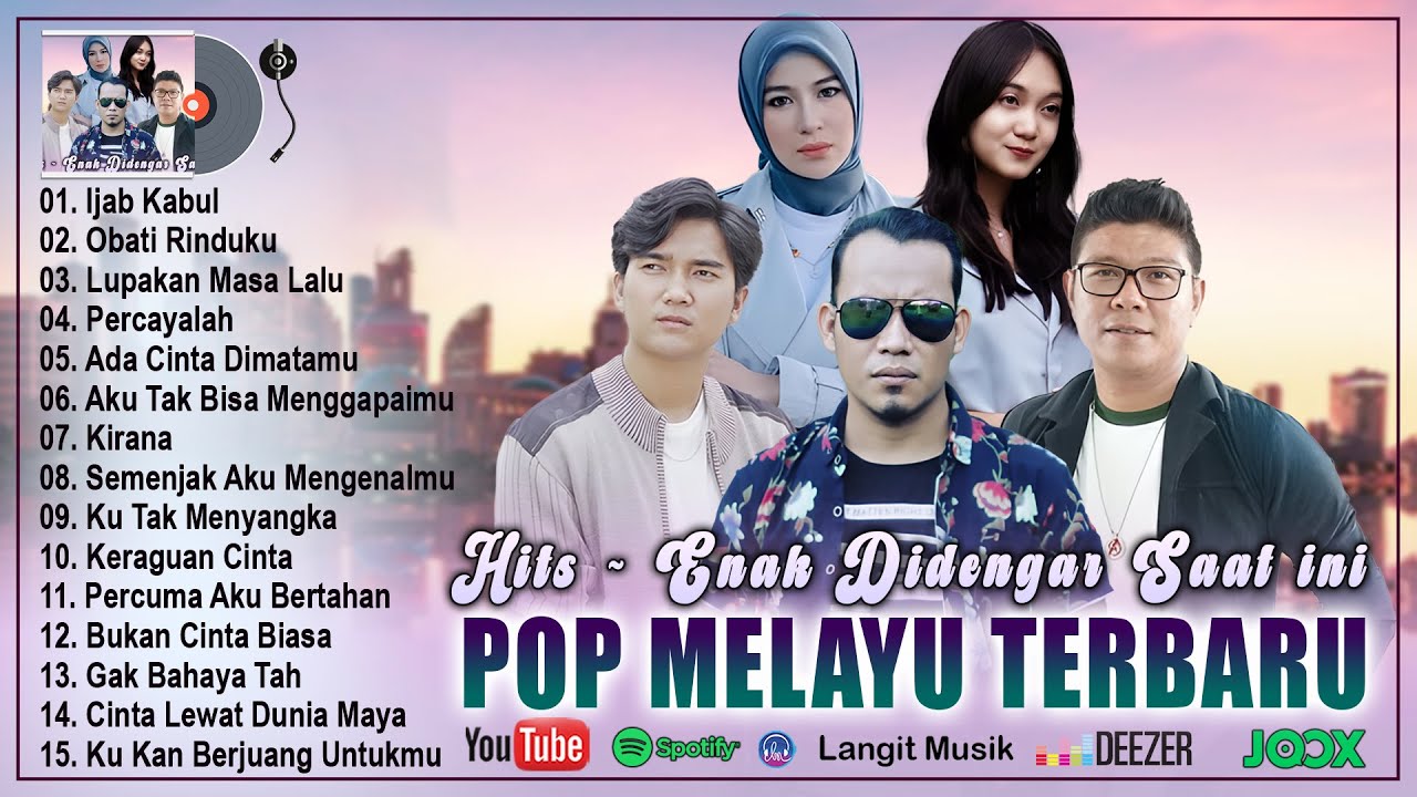 Lagu Pop Melayu Terbaru 2025 ~ Full Album Pop Melayu Enak Didengar Viral Di Tiktok ~ Bikin Baper