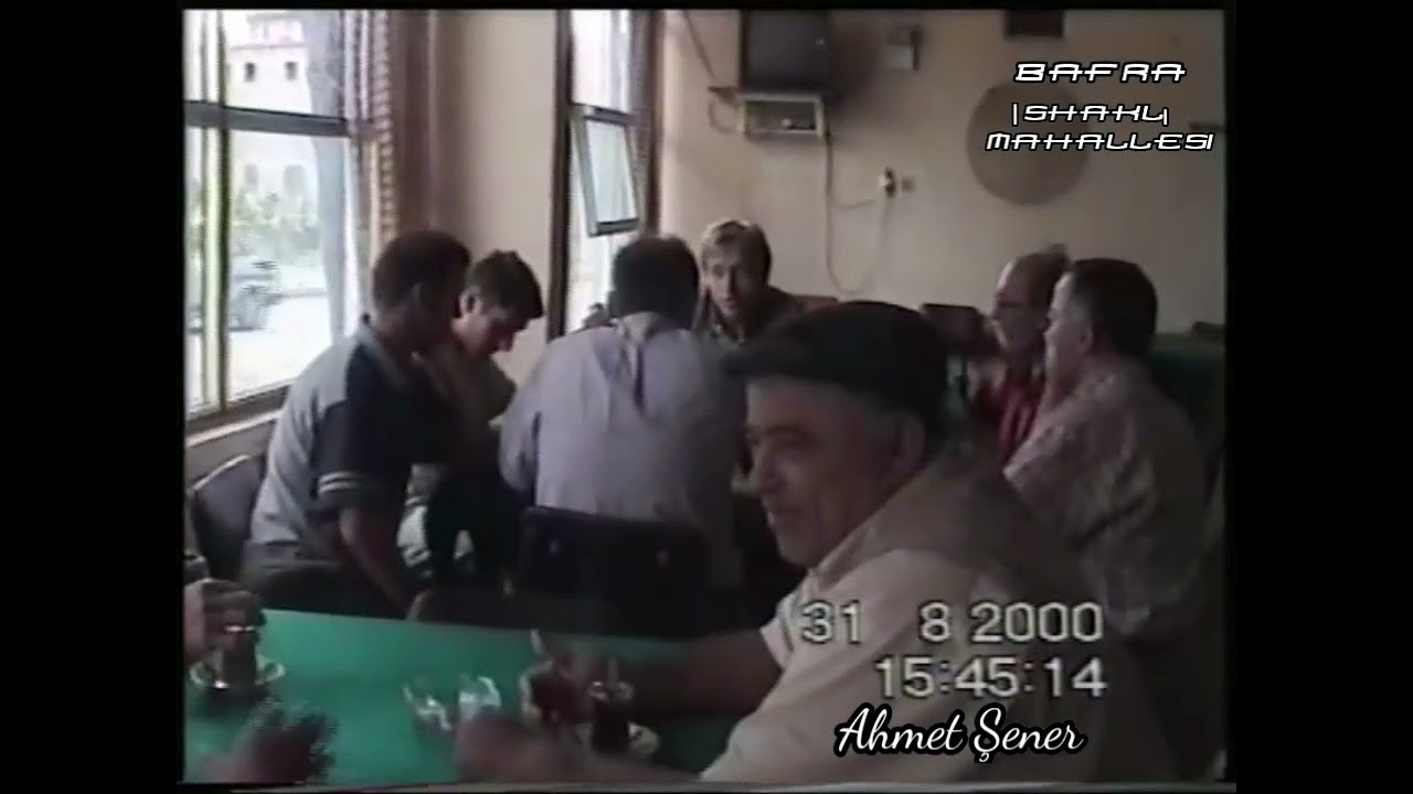 30/31,08,2000 BAFRA İshâklı Mahallesi. Orjinal Ses