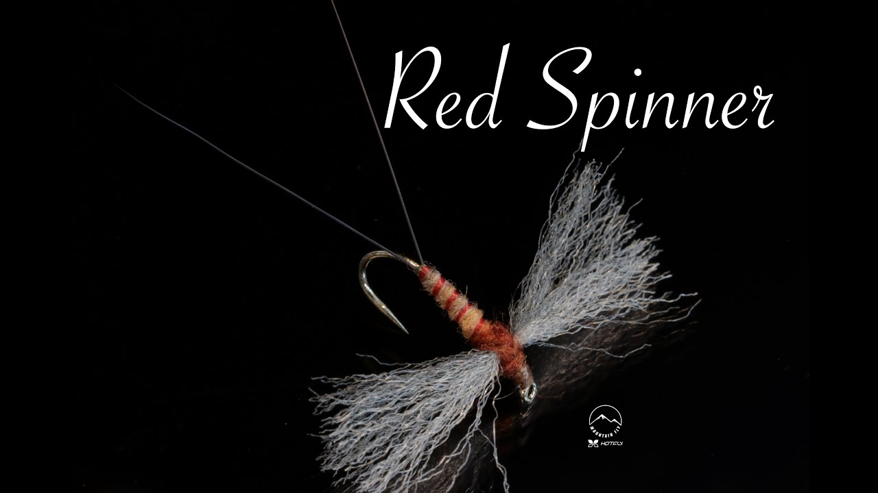 Red Spinner - Dry Fly - Mountainfly Fly Tying
