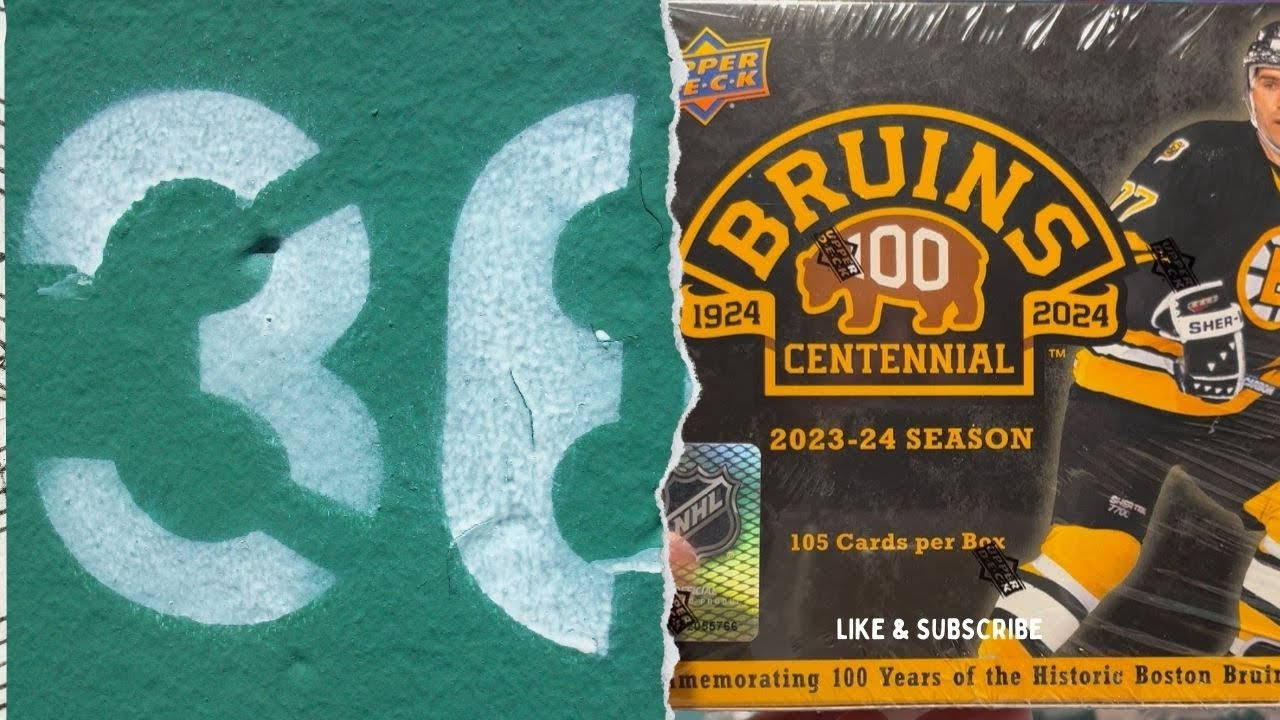 Let&rsquo;s see what parallels we pull from the 2024 Upper Deck Boston Bruins Centennial set!