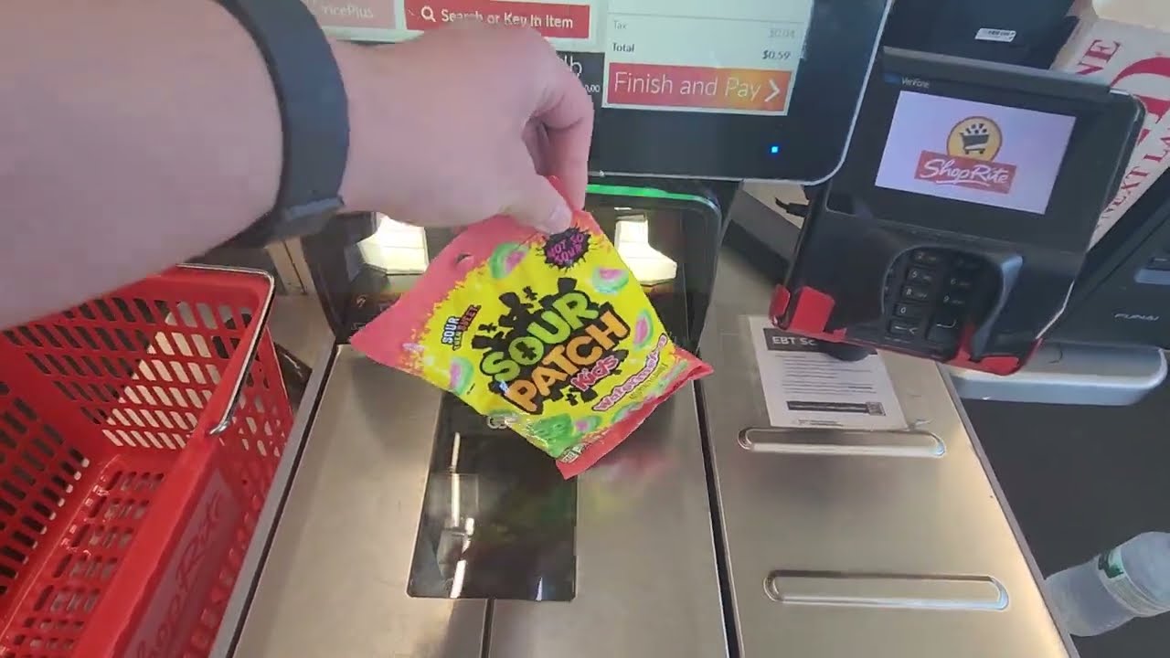 NCR Self Checkout at ShopRite in Bethpage, NY