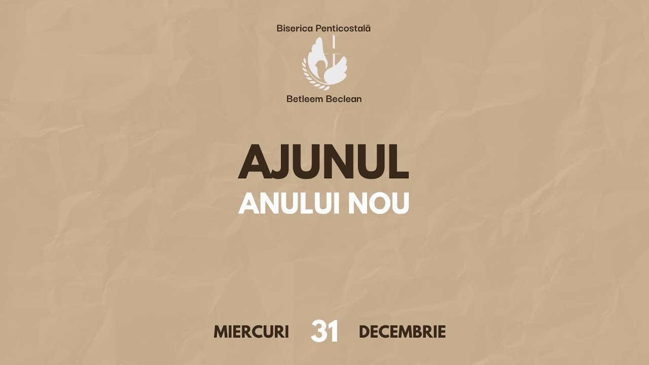 LIVE 31.12.2025 - Ajunul Anului Nou