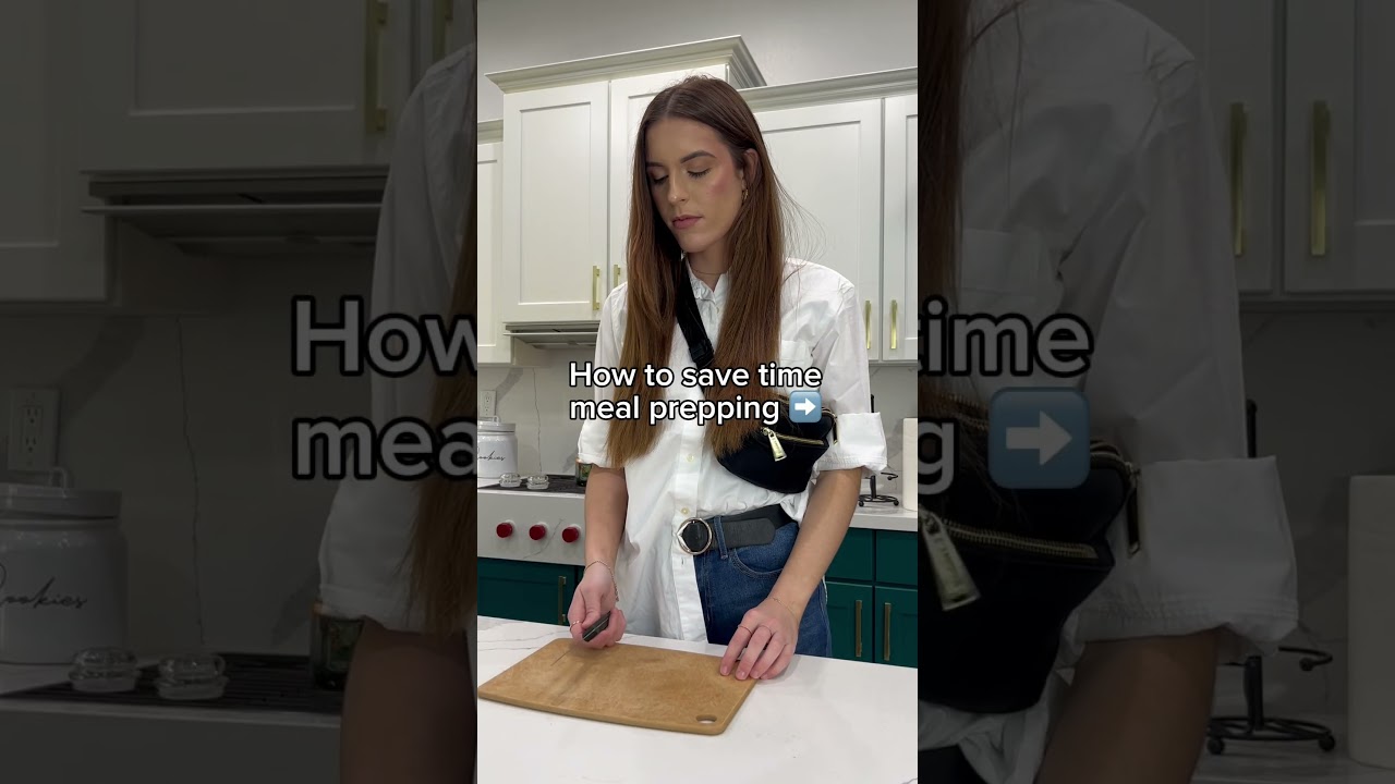 3 tips that will actually help you save time with meal prep (see caption) 