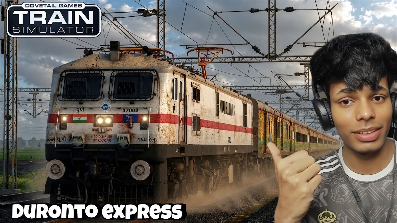 High Speed Duronto Express Journey In Train Simulator Classic || SC-NZM Duronto Express 