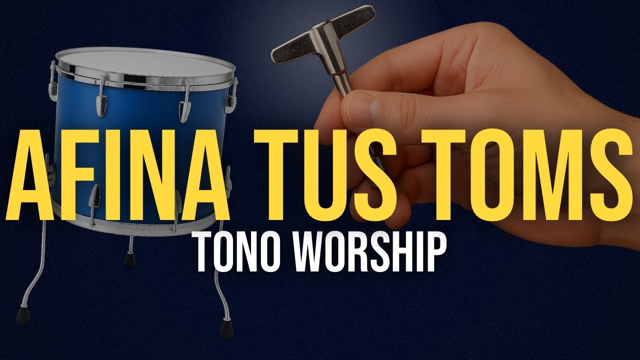 Cómo AFinar tus TOMS 🎶 | Encuentra el Tono Worship | La Ciencia del Ritmo