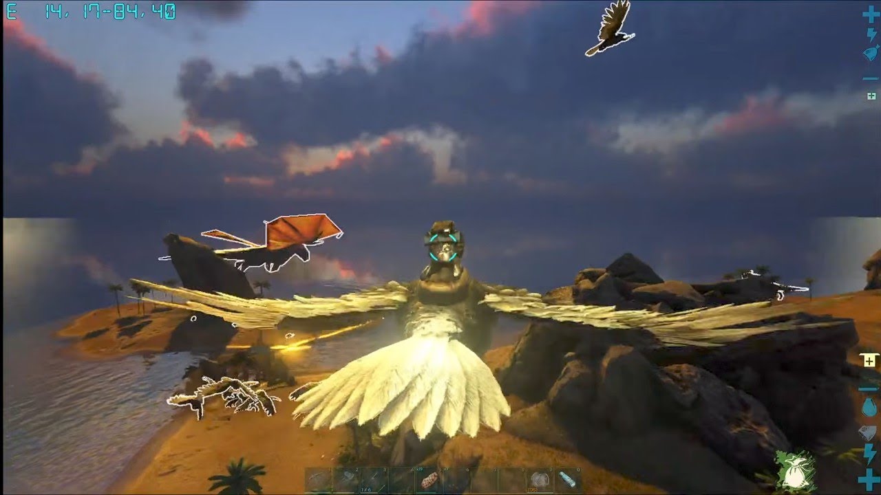 ARK capitulo 3 (nuevos dinos mascotas y un dragón salvaje)