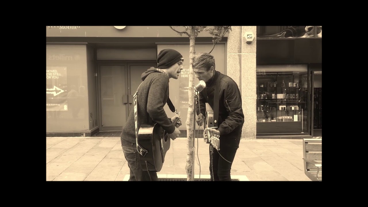 BRADFORD BUSKER (Frankie Porter) & Kingsley George sing 