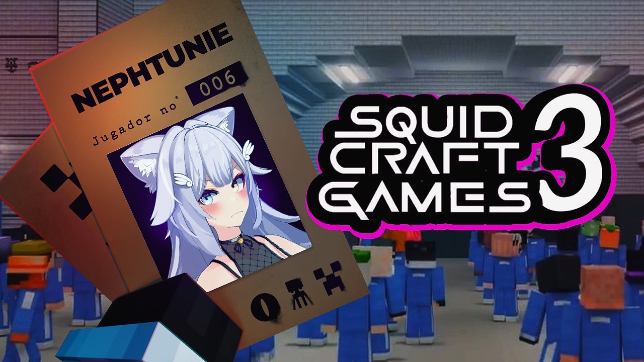 ASI FUE COMO NO GANE LOS SQUIDS CRAFT GAMES 3 | Nephtunie