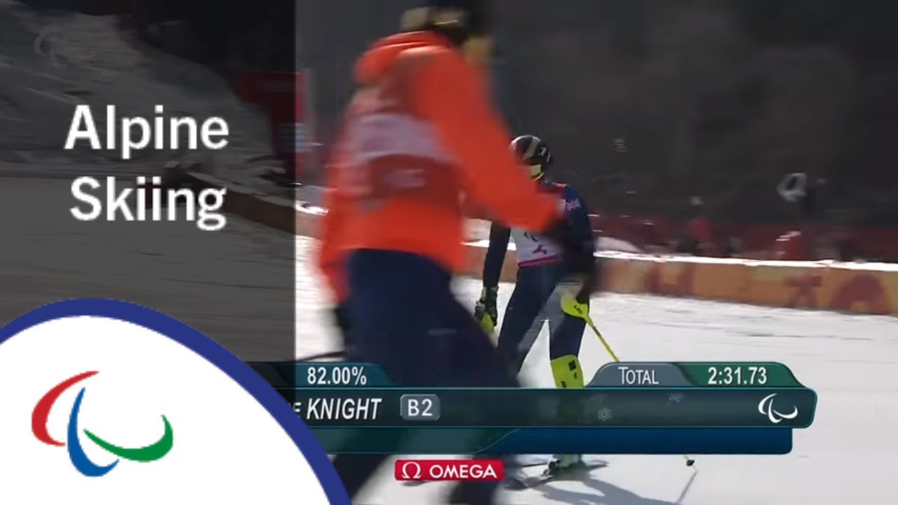 Millie KNIGHT  Super Combined|Slalom| Alpine Skiing | PyeongChang2018