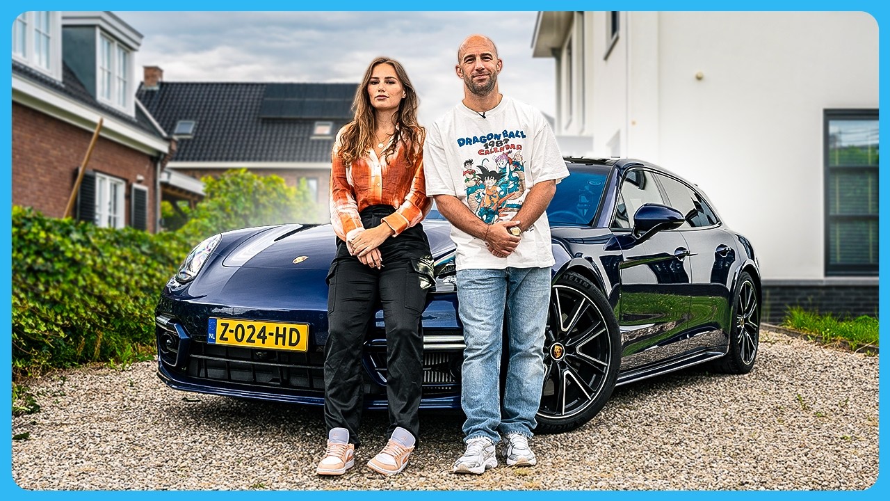 Puck Moonen: van €250,- PER MAAND naar een Porsche Panamera! | De Auto Van