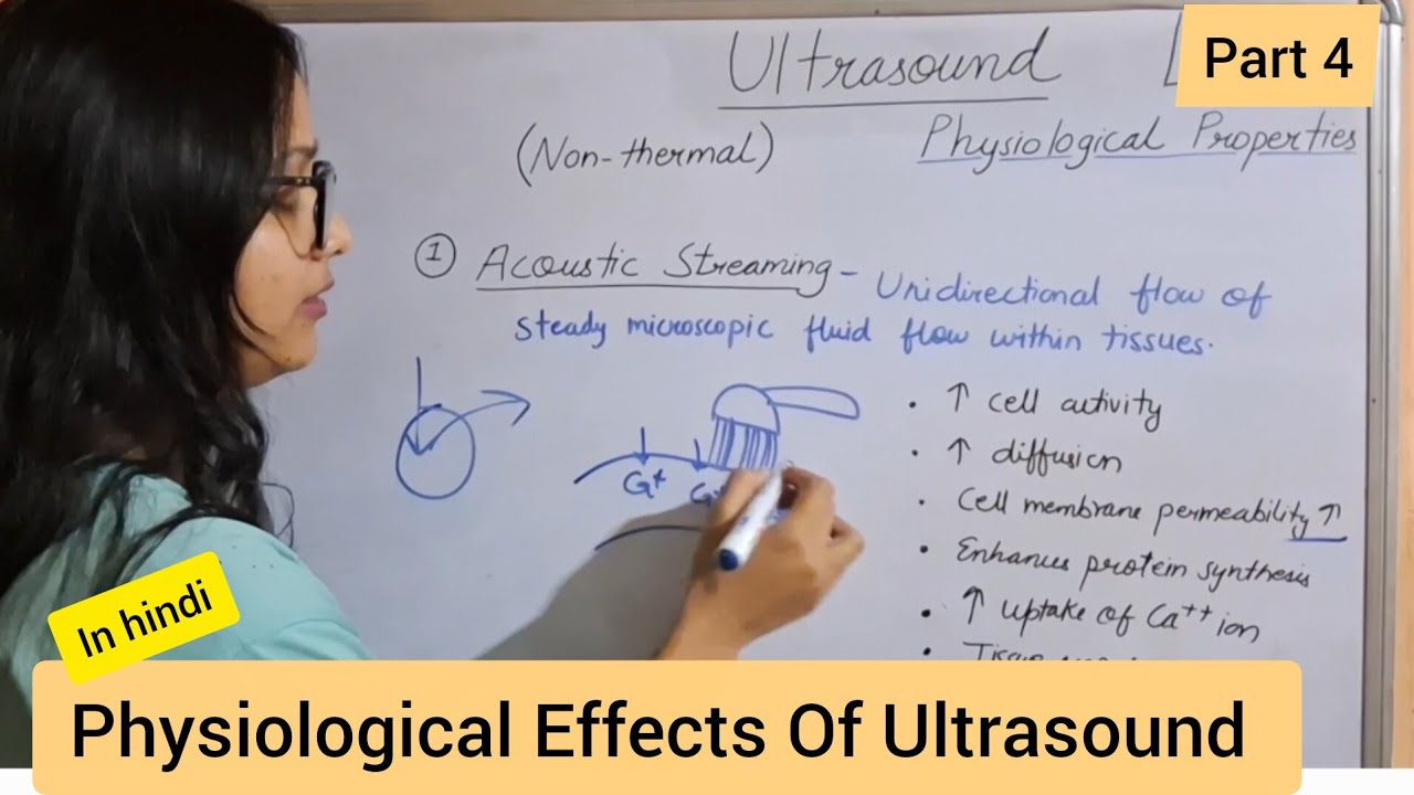 Ultrasound Physiotherapy (Physiological Effects ) Thermal, Mechanical ,Biological | Electrotherapy 
