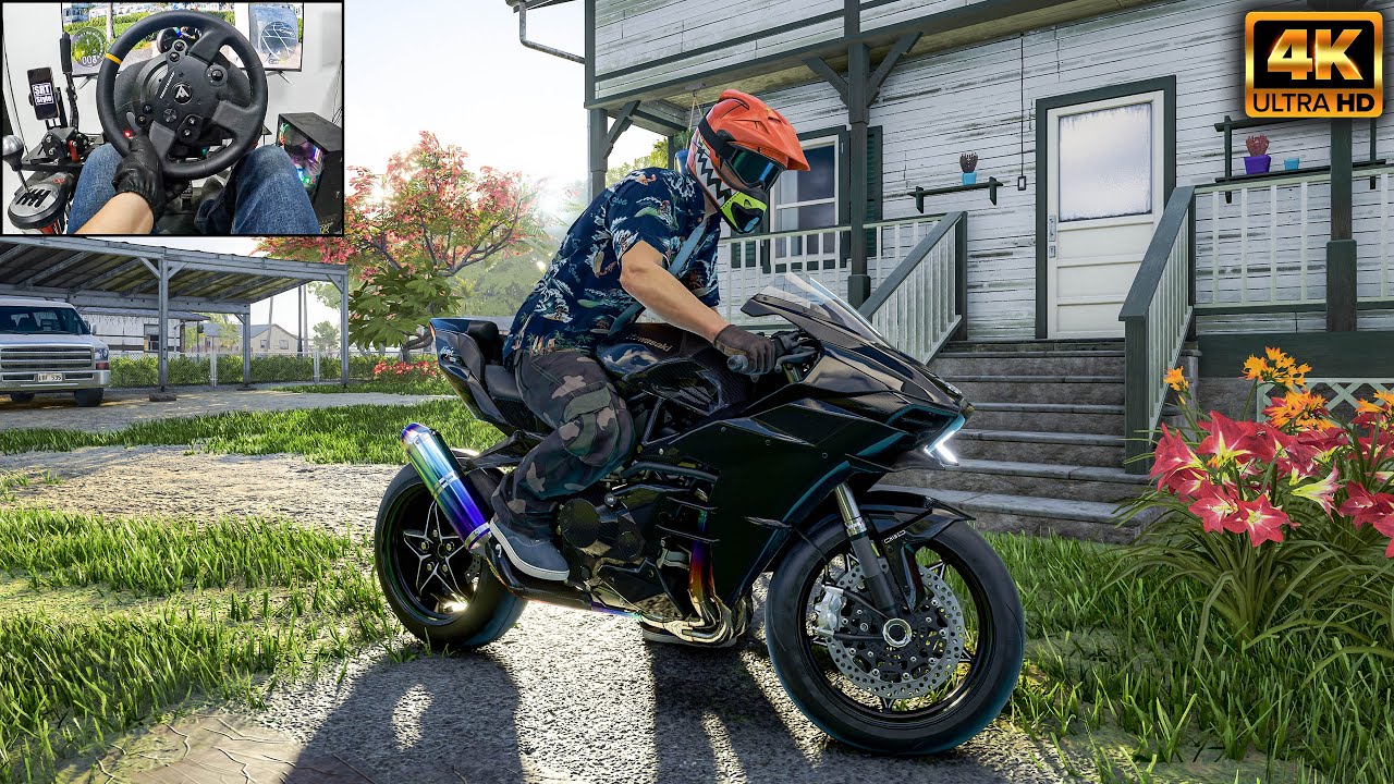 Kawasaki Ninja H2 - The Crew Motorfest | Thrustmaster TX