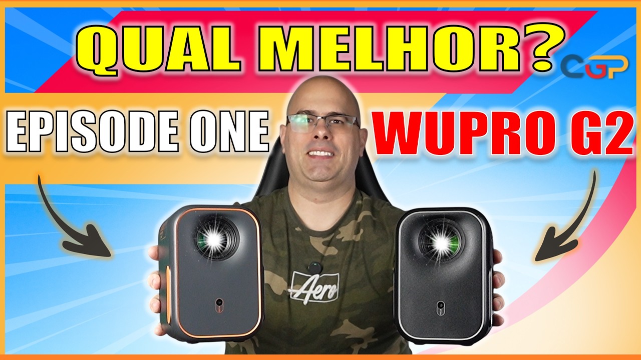 DUELO DOS CLONES: QUAL PROJETOR ENTREGA MAIS PELO MENOR PREÇO? EPISODE ONE ou WUPRO G2. Geek489
