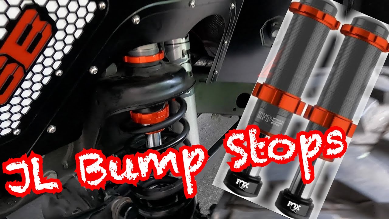 Jeep JL Bump Stops - Fox Shocks Race Series IFP GEN2 2.0 - Installation