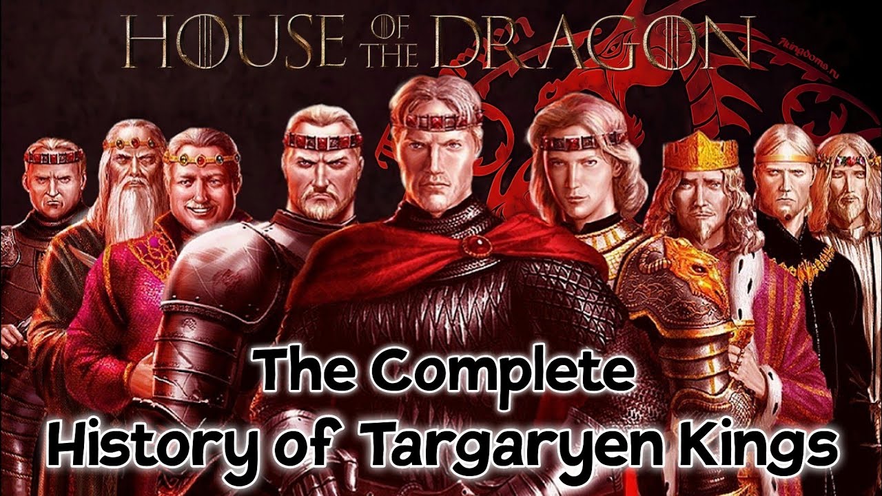 Complete History of Targaryen Kings || Aegon The Conqueror - The Mad King