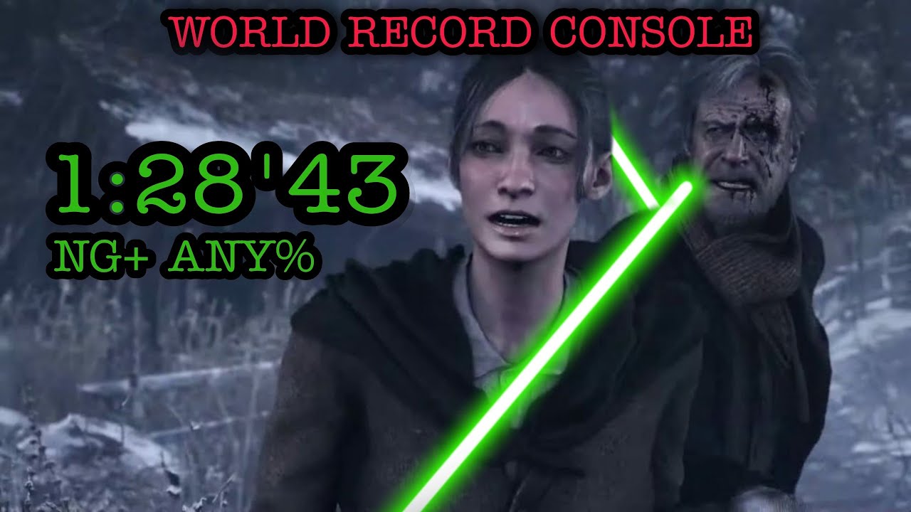 Resident evil Village - 1:28'43 NG+ ANY% Console ( World Record ) Speedrun