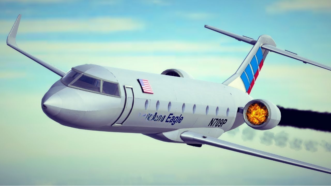 Real Airplane Disasters and Crashes #23 | Besiege