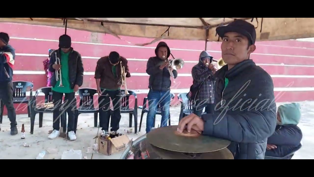 Banda Buenavista de don Gil Ortiz y Trompetista Alegre Oficial tocando de sus mejores  chilenas