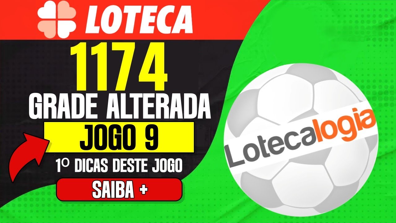 LOTECA 1174 JOGO 09 ALTERADO VEJA NOVAS INFORMA&Ccedil;&Otilde;ES SOBRE ESTE CONFRONTO DA LOTECA 1174 - 2 MILH&Otilde;ES