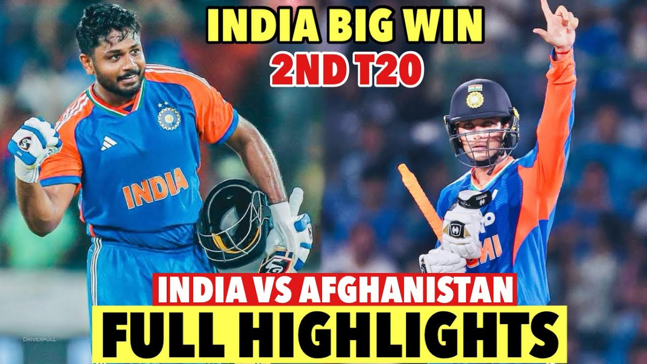 Полный обзор второго матча T20 Индия &mdash; Афганистан 2026 | ОБЗОР МАТЧА IND &mdash; AFG