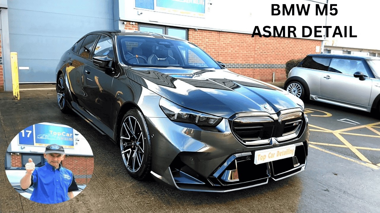 Luxury BMW M5 Detailing Start to Finish ASMR