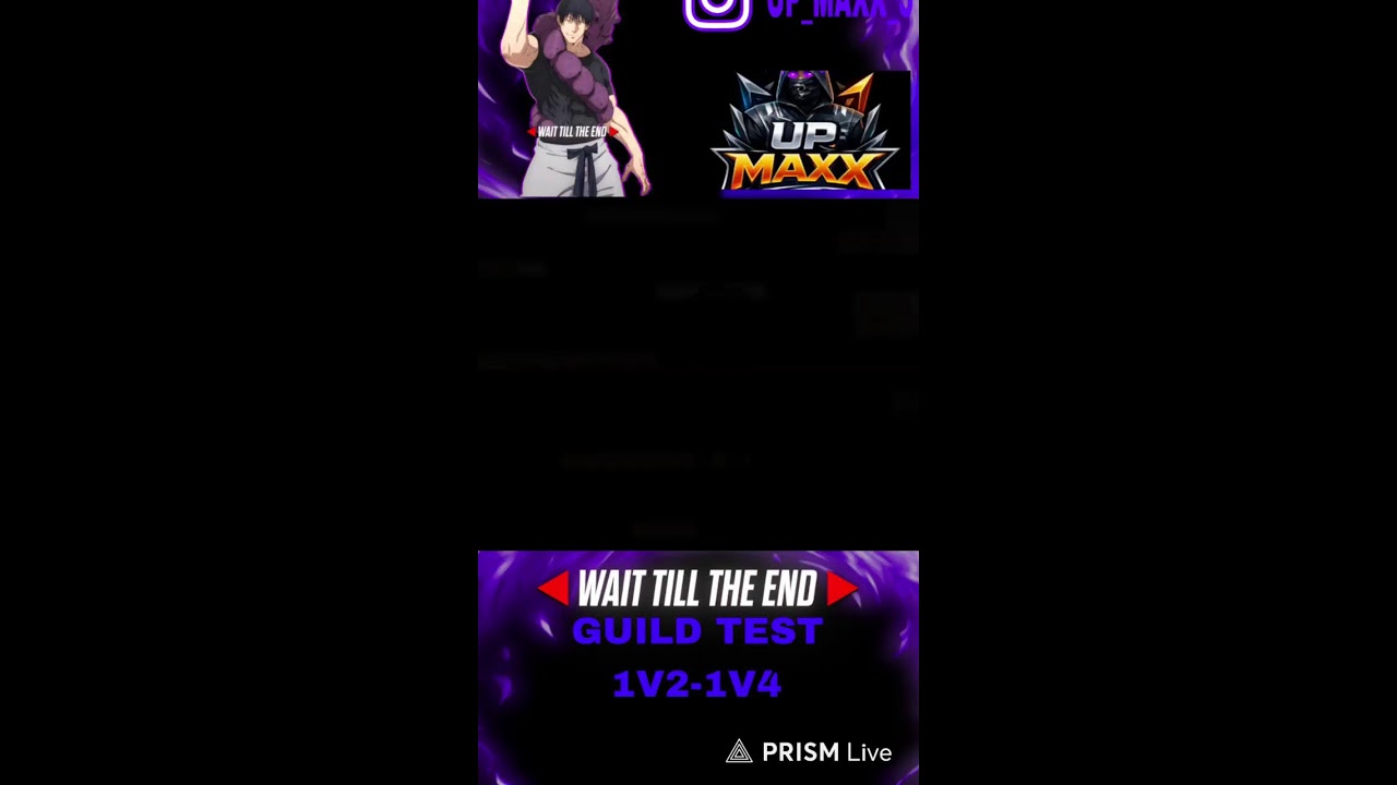 Live streaming of UP_MAXX (LIVE) GUILD TEST DAY-3❤️‍🩹 AAJAO SAB JALDI SE JISKO GUILD Test DENA HA A