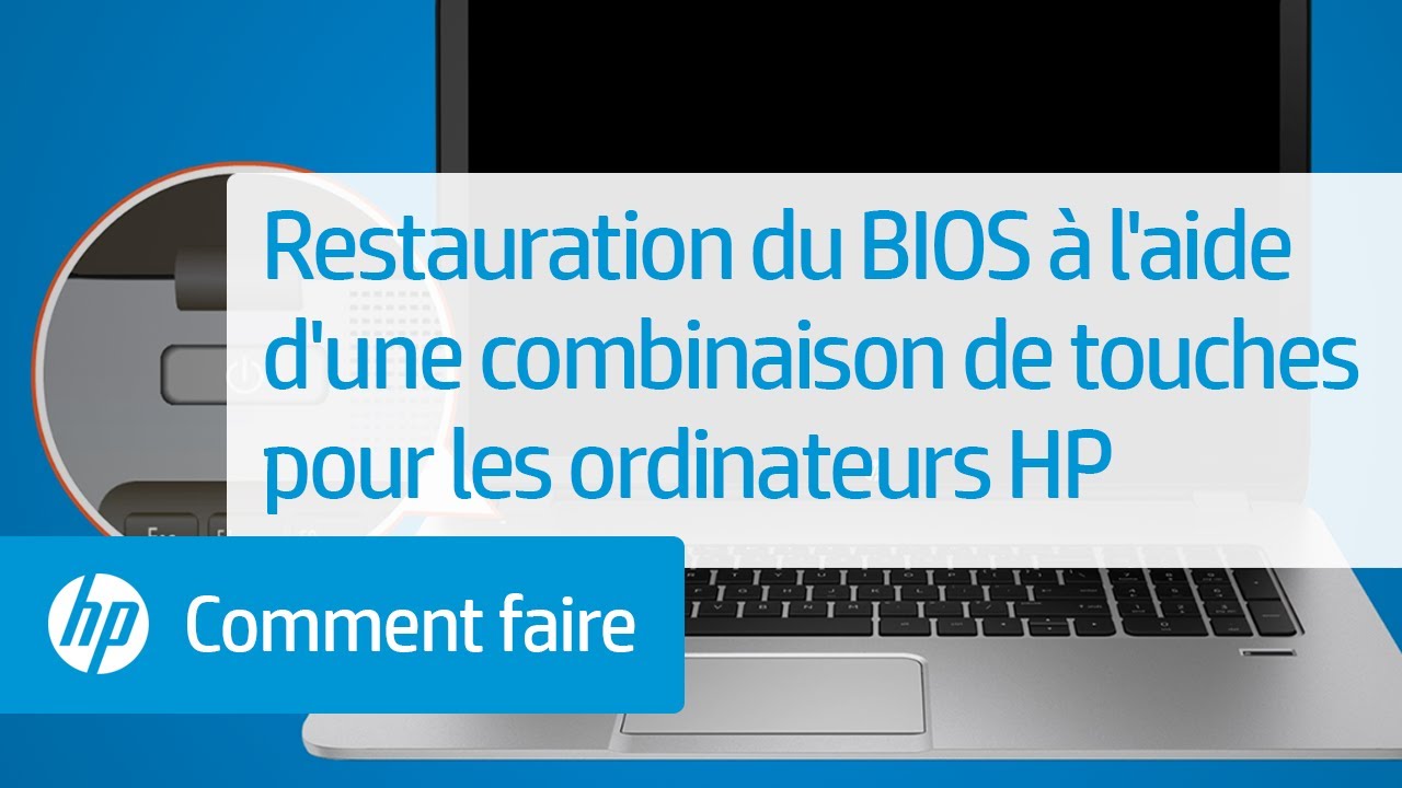 Restauration du BIOS &agrave; l'aide d'une combinaison de touches pour les ordinateurs HP | HP Support