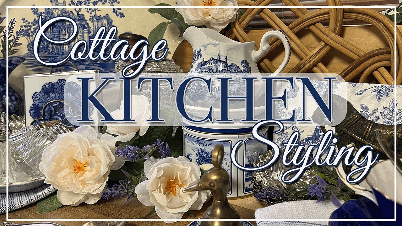 Cottage Kitchen Styling | Curated Thrift & Vintage Haul