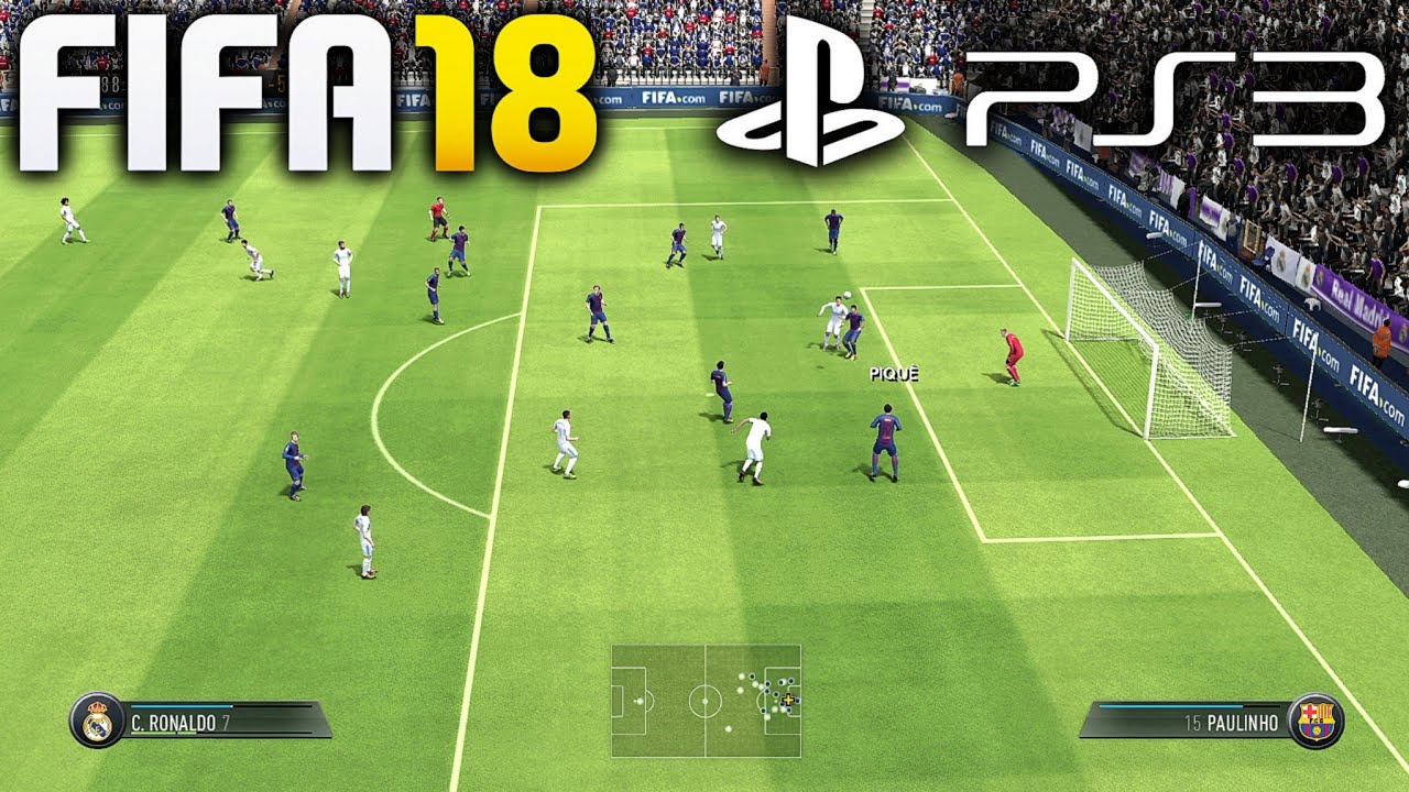 FIFA 18 - PS3 Gameplay