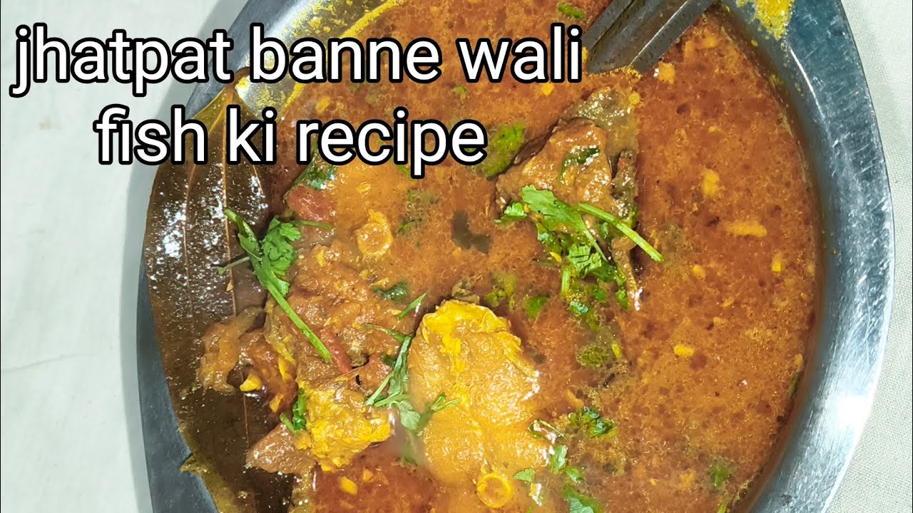 Jhatpat mein banne wali fish ki recipe#cooking #food cook with roma channel 👍👌
