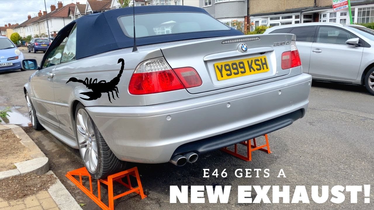 Fitting a Scorpion Exhaust on my BMW E46 330CI