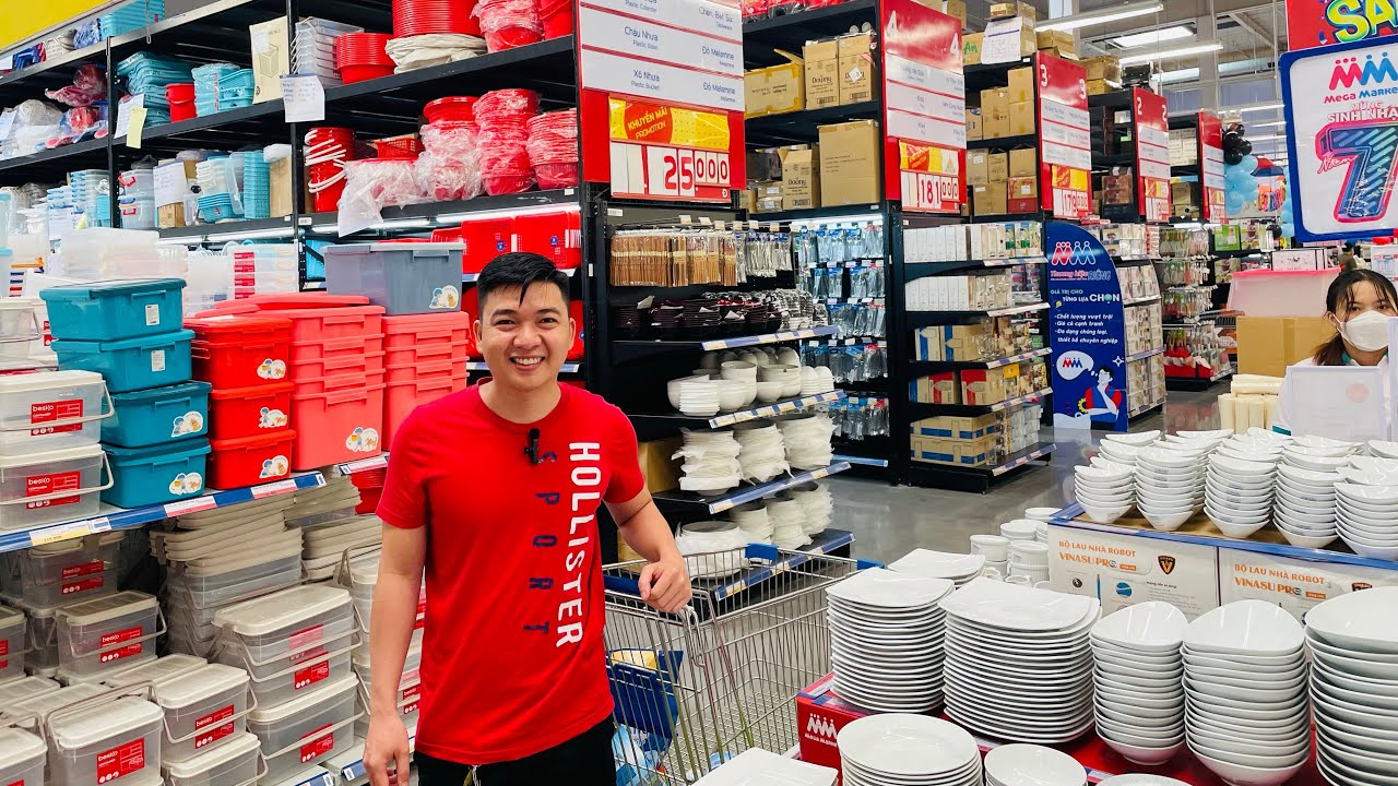 SIÊU THỊ MM MEGA Ngập Tràn Hàng Gia Dụng Giá Rẻ Nội Ngoại Nhập
