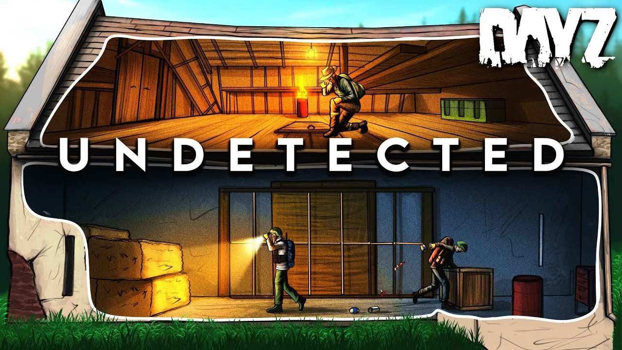 I lived UNDETECTED in a RAIDED BASE on DayZ!!