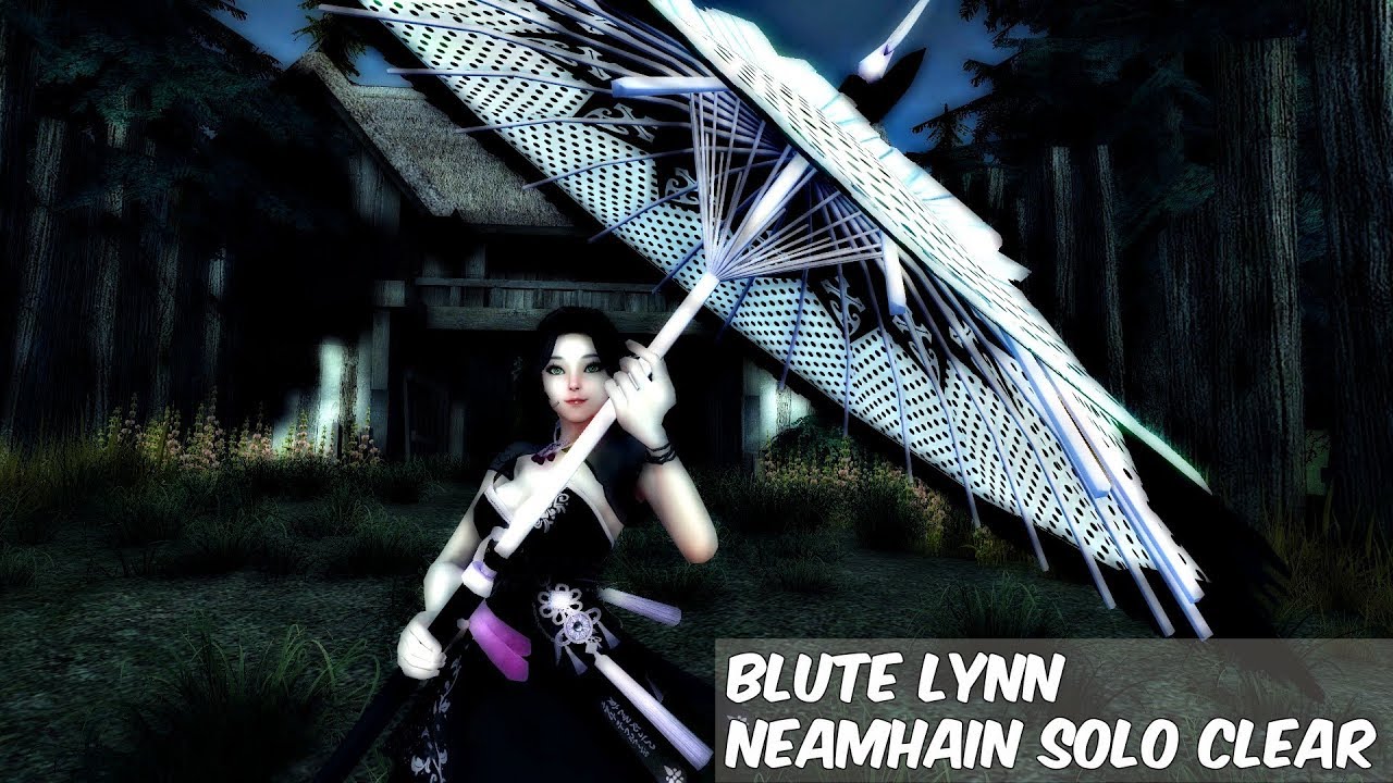 [Vindictus EU]Lynn Battleshade/Blüte Neamhain solo