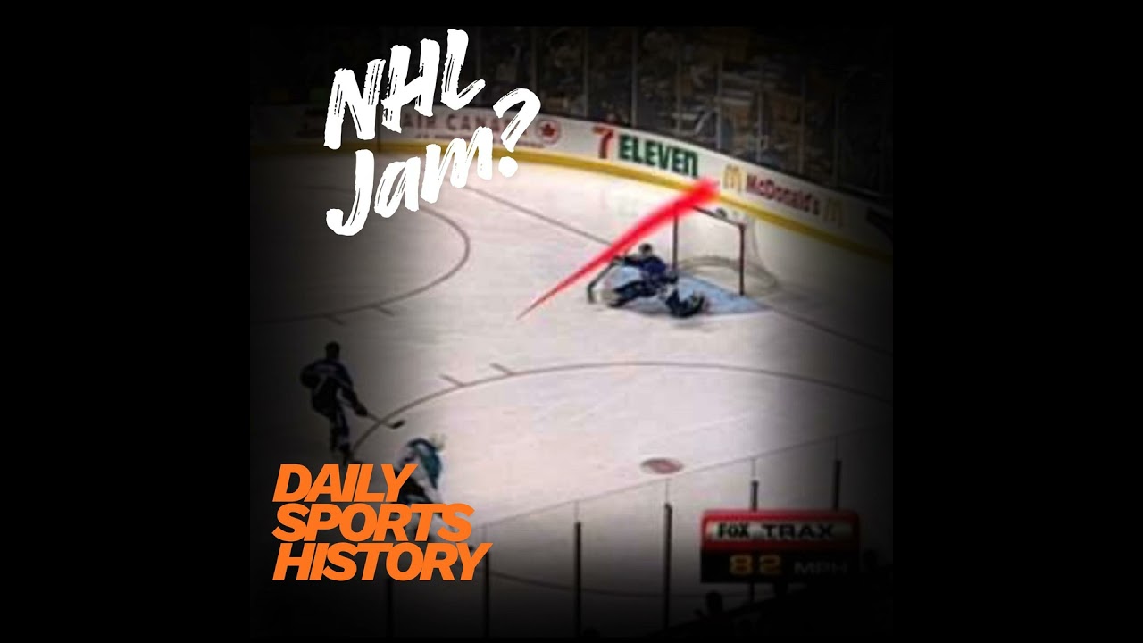 When NHL Puck Glowed Blue?