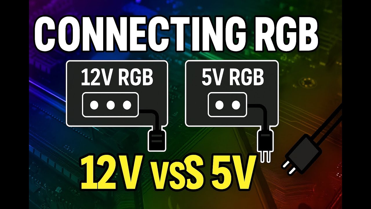 Как подключить и управлять RGB/ARGB-подсветкой на вашем ПК (разъяснение различий между 5 В и 12 В)