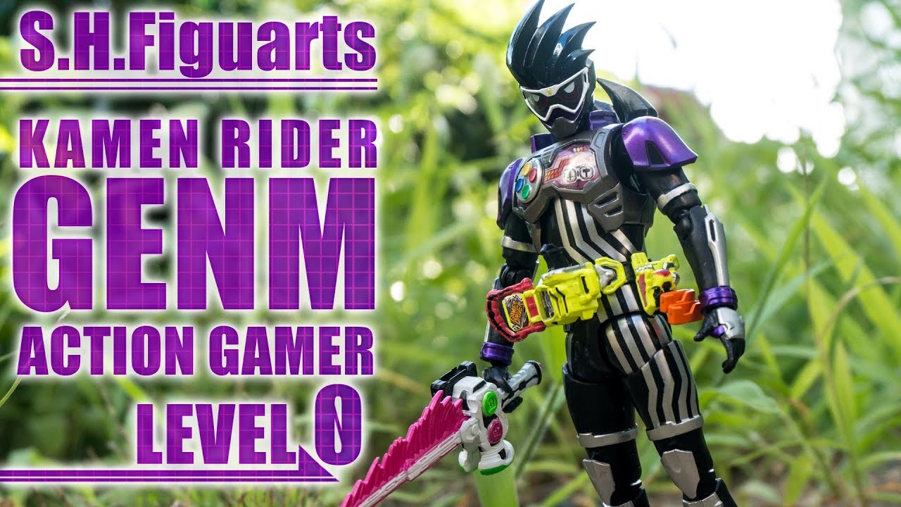 【S.H.Figuarts】コンティニューしてでもレビューする「仮面ライダーゲンム アクションゲーマー レベル0」を開封！