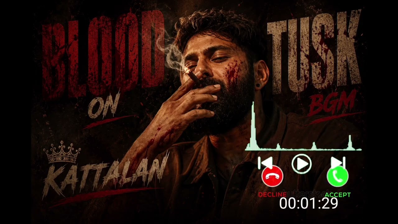 Kattalan | Blood on Tusk FULL SONG |Antony Varghese | Ravi Basrur music |kabir dhuhan