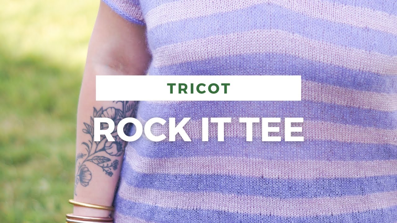 ROCK IT TEE de Fiber Arts — T-shirt