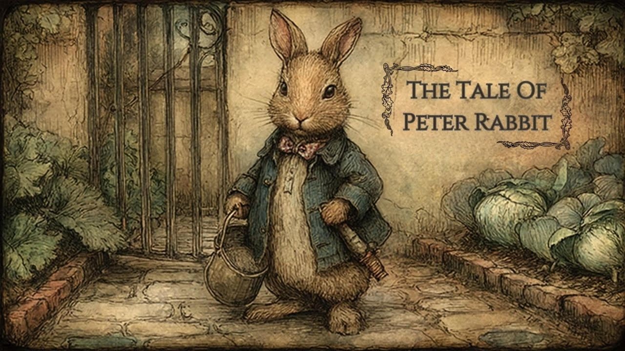 The Tale of Peter Rabbit | A Cozy Story (Real Voice)