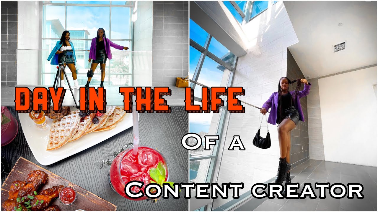 Day In The Life as a Ghanaian Content Creator ( BTS of what you don’t see + Brunch at Rose Garden)
