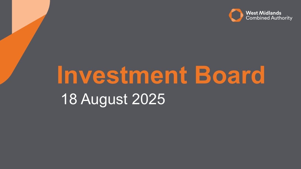 Investment Board 18 August 2025