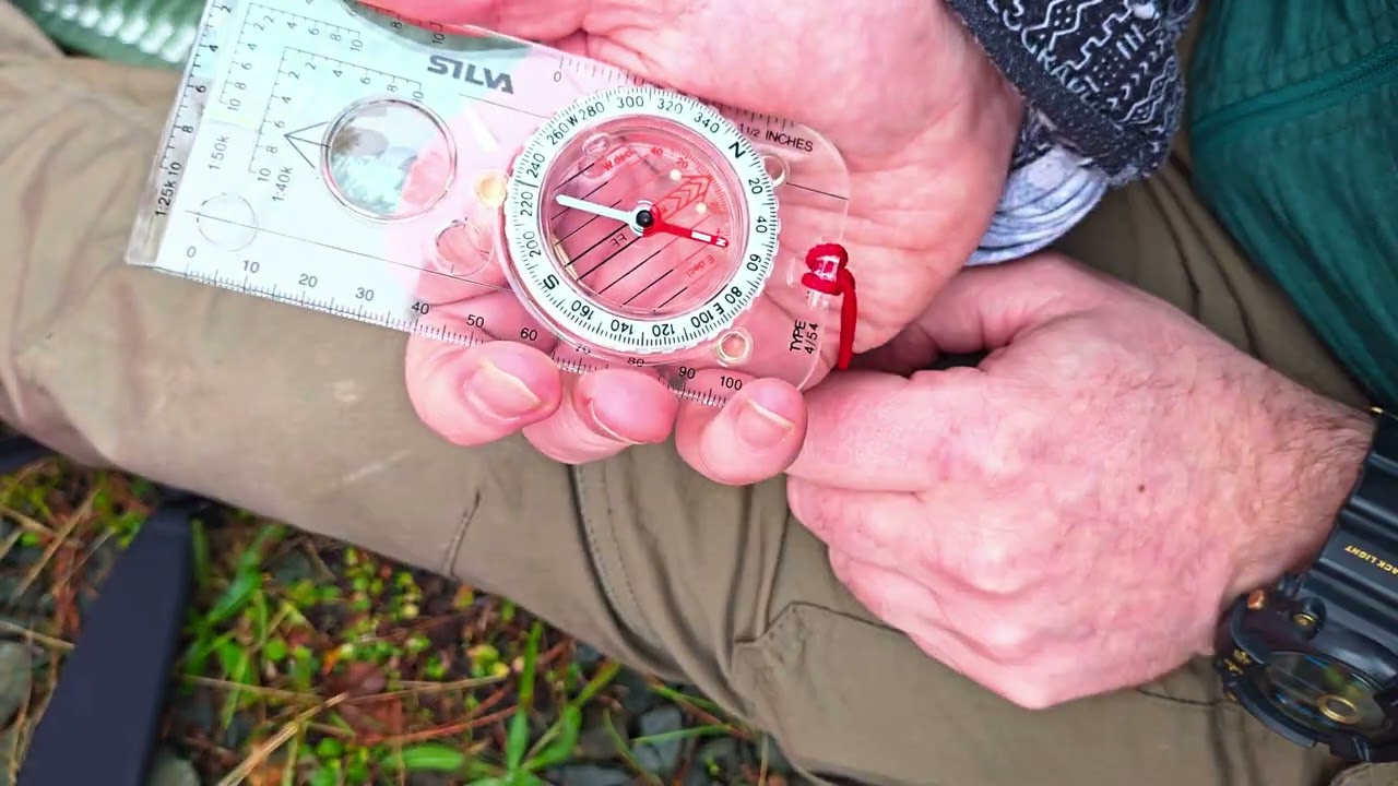 How to take a compass bearing