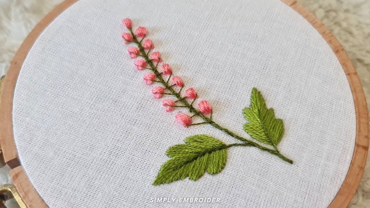 Simple Needle Work Tips for Easy and Beautiful Embroidery Designs / Flower Embroidery For Beginners