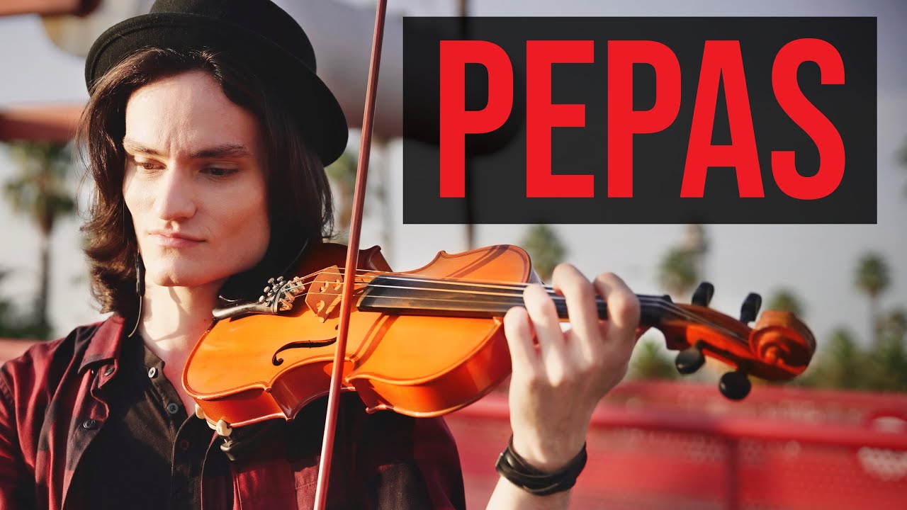 PEPAS - Farruko, David Guetta - Violin Cover by Caio Ferraz, Instrumental Version