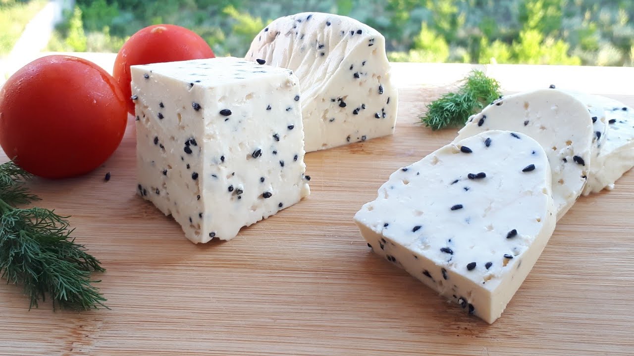 ÇÖREK OTLU PEYNİR YAPIMI