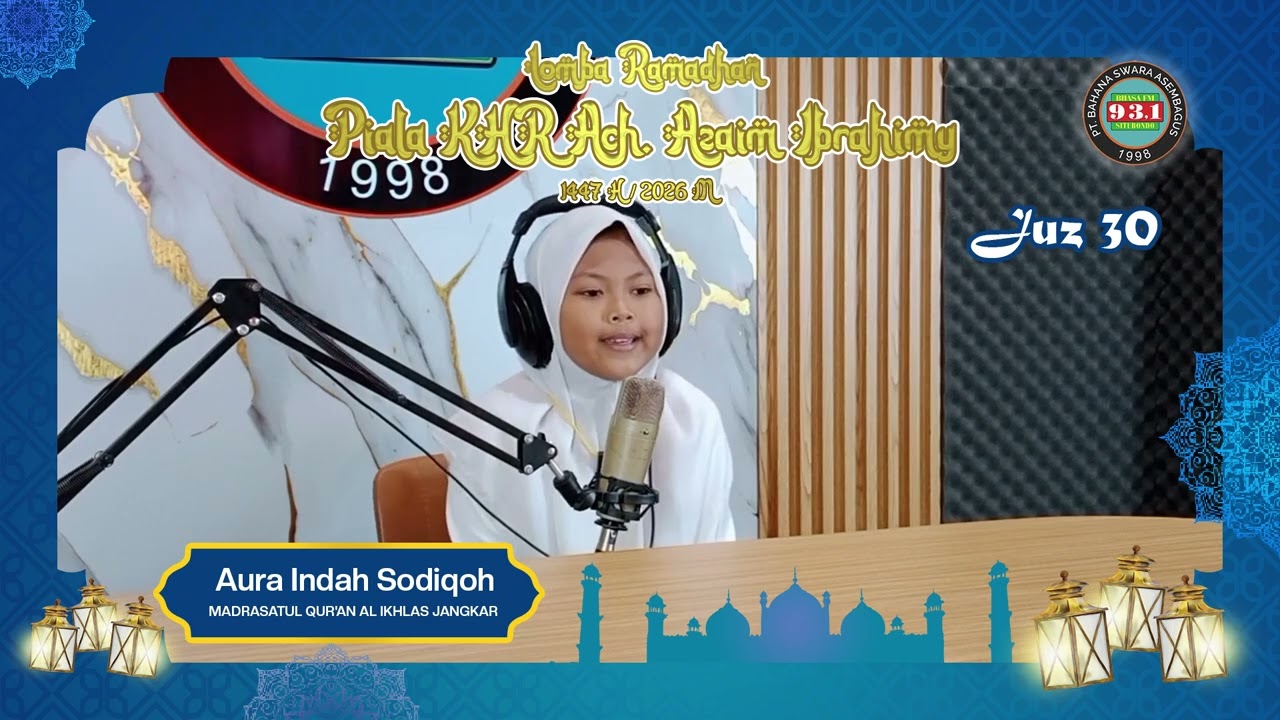 Aura Indah Sodiqoh | Penampilan Peserta Lomba Ramadhan Bhasa FM 2026